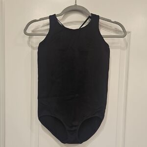 All in Motion Black Sleeveless Bodysuit For Girls